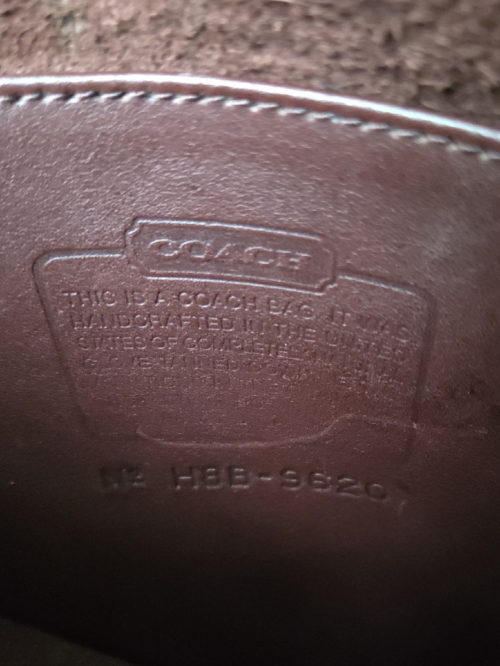 Coach Compact Pouch Brown Small 9620 Bag - Picture 6 of 11